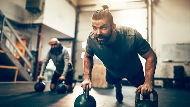 Men Working Out